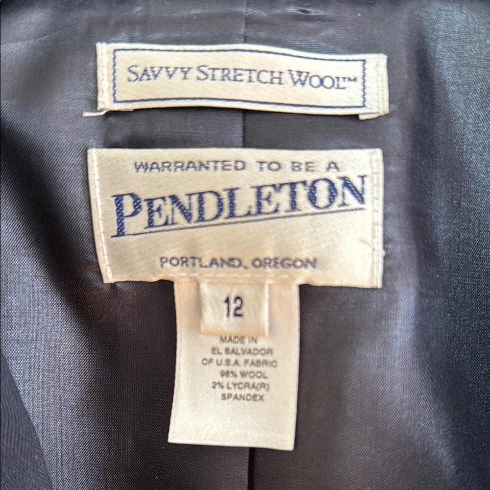 Pendleton Navy Blazer - image 2